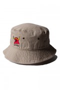 TOY MACHINE TMS19HW24 MONSTER MARKED  EMBROIDERY HAT BEIGE