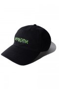 TOY MACHINE TMS19HW23 TAPE LOGO EMBROIDERY CAP BLACK