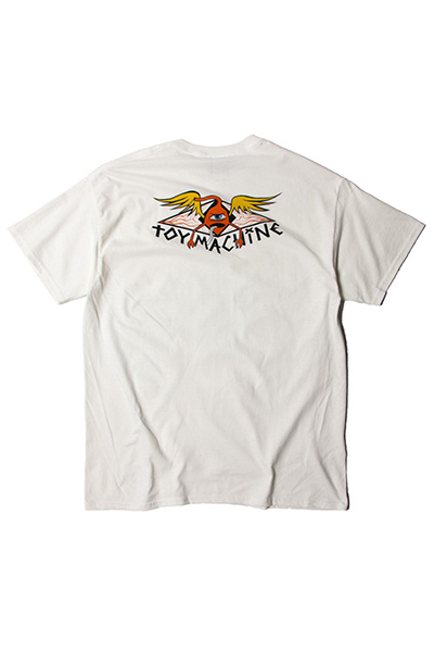 TOY MACHINE TMS19ST17 SECT PROTOP PRINT SS TEE WHITE