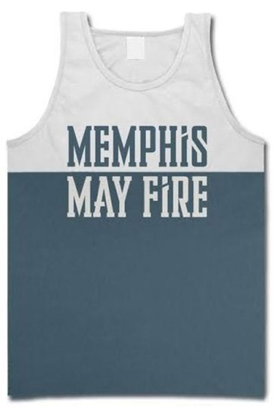 MEMPHIS MAY FIRE  Logo Two Tone - TankTop