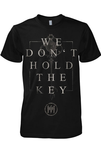 MEMPHIS MAY FIRE Don't Hold The Key Black - T-Shirt