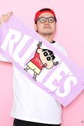 RUDIE'S x CRAYON SHINCHAN PEACE TOWEL LAVENDER