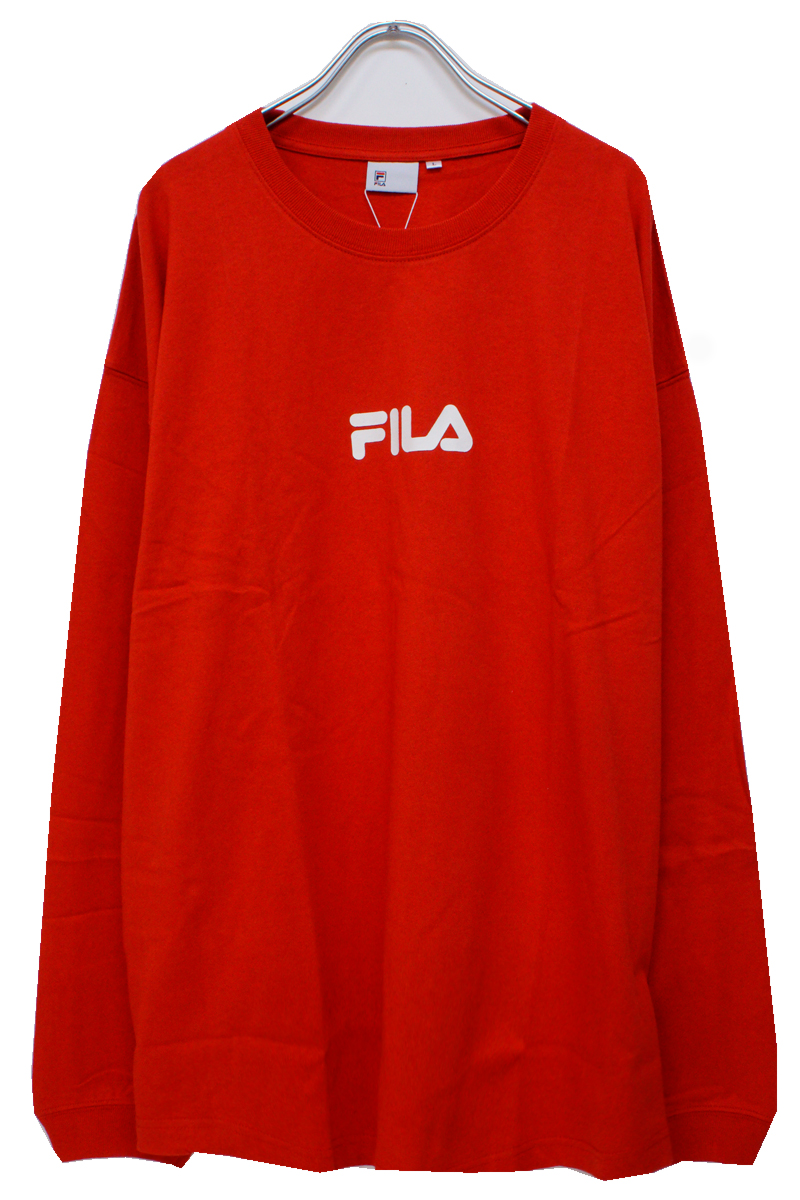 FILA F9835 L/S TEE RED