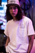 TOY MACHINE TMS18ST14 POCKET TEE WHITE