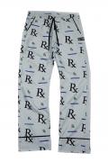 SLEEPING TABLET REVERIE [ PATTERNED PAJAMA PANTS ] GRAY