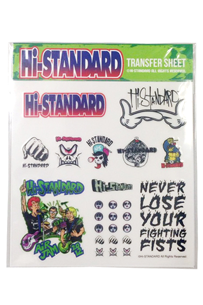 Hi-STANDARD HS MINI STICKER
