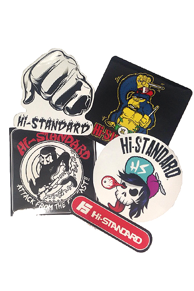 Hi-STANDARD HS STICKER SET