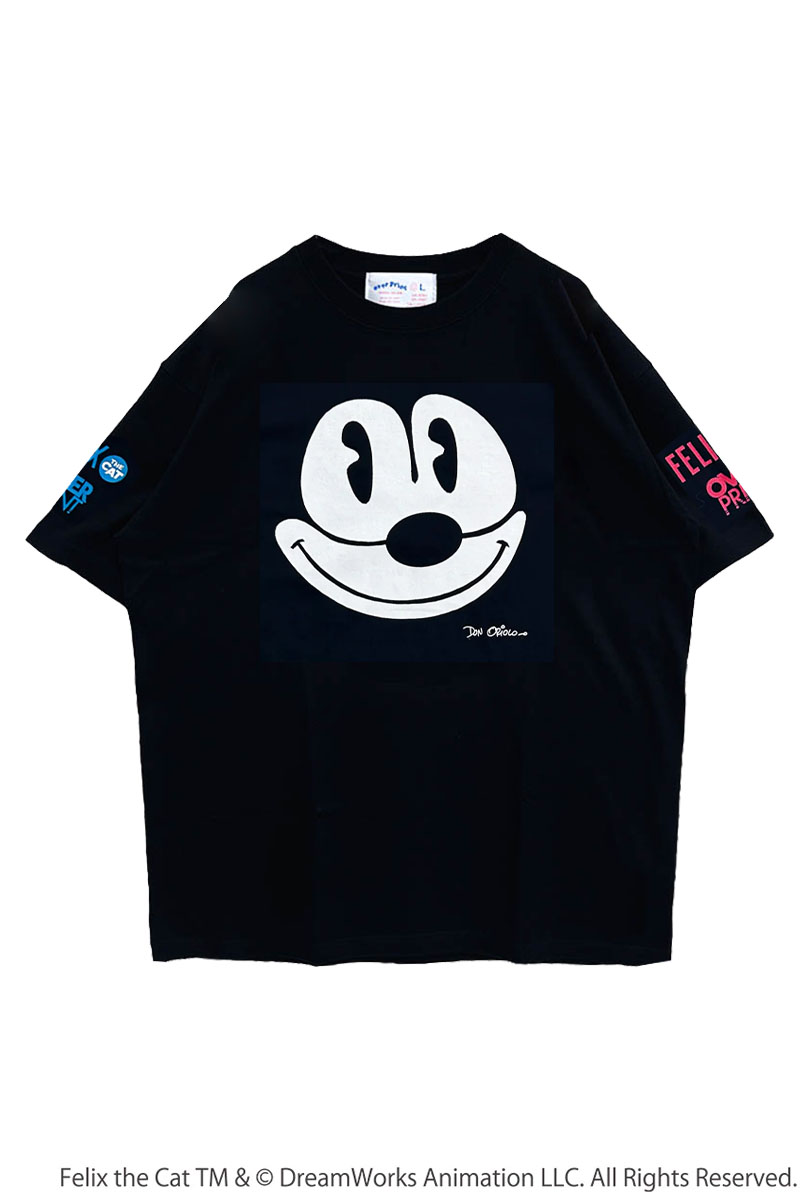 over print (オーバープリント) FELIX Tee B