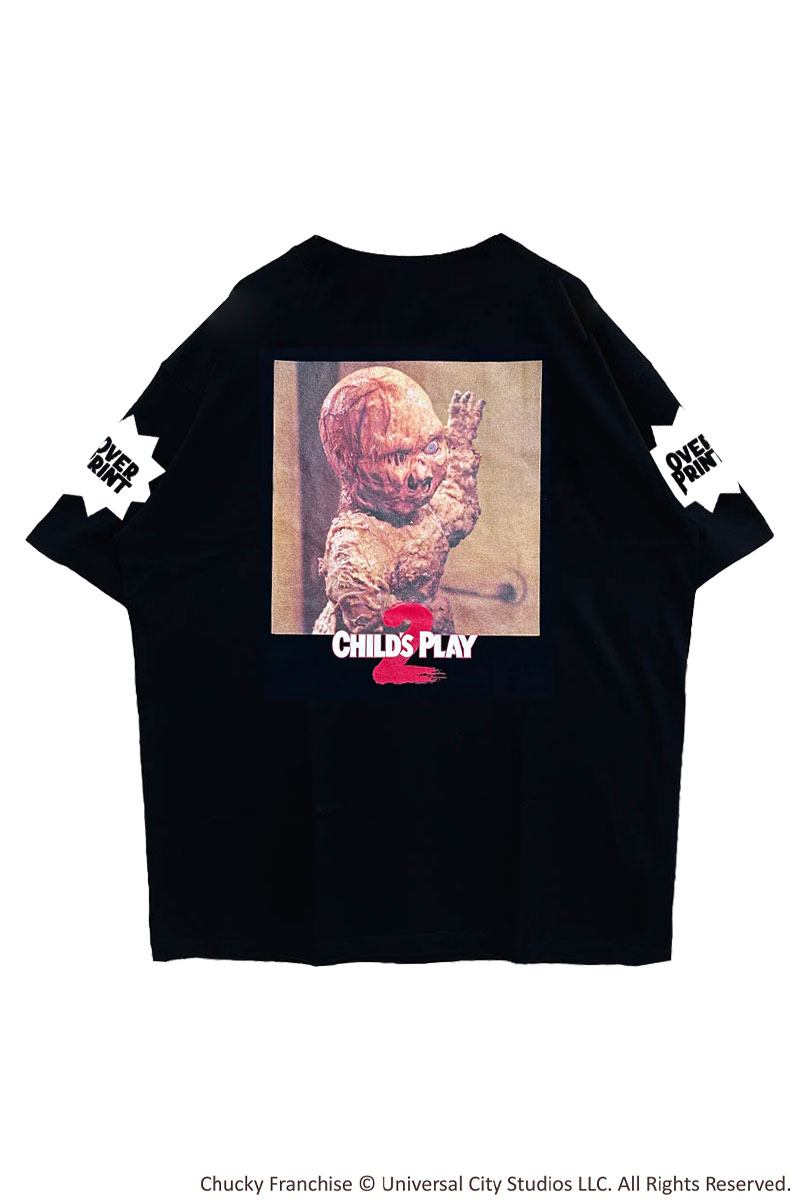 over print (オーバープリント) CHUCKY Tee 2