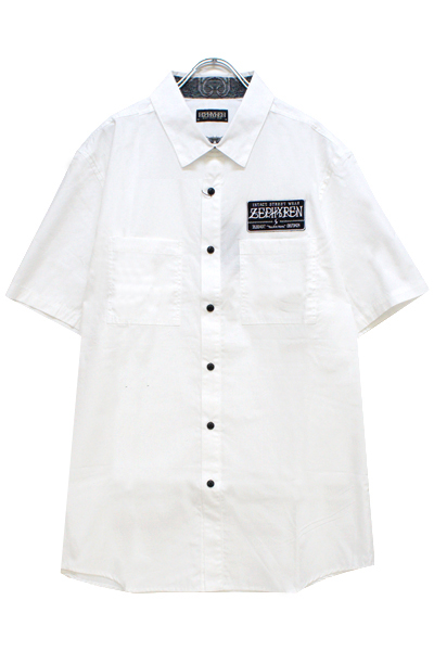 ZEPHYREN (ゼファレン) EMBLEM SHIRT S/S - WHITE