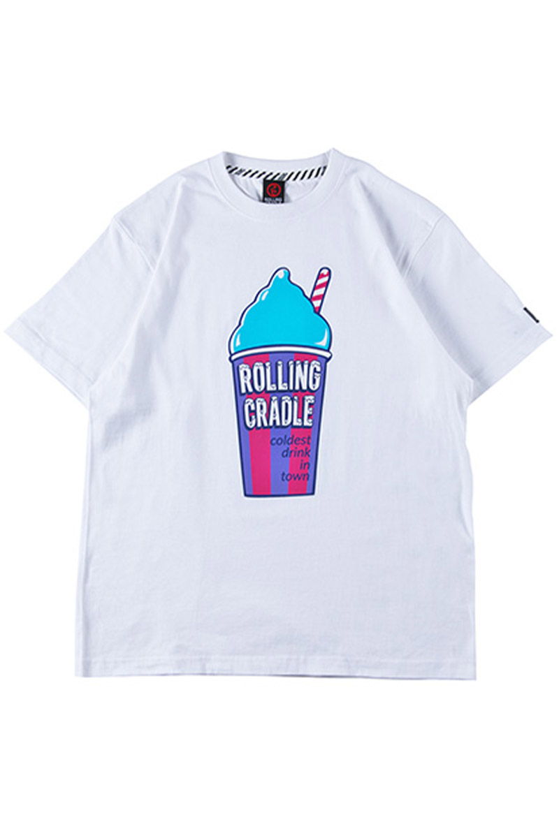 ROLLING CRADLE (ローリングクレイドル) ICEE TEE / WHITE