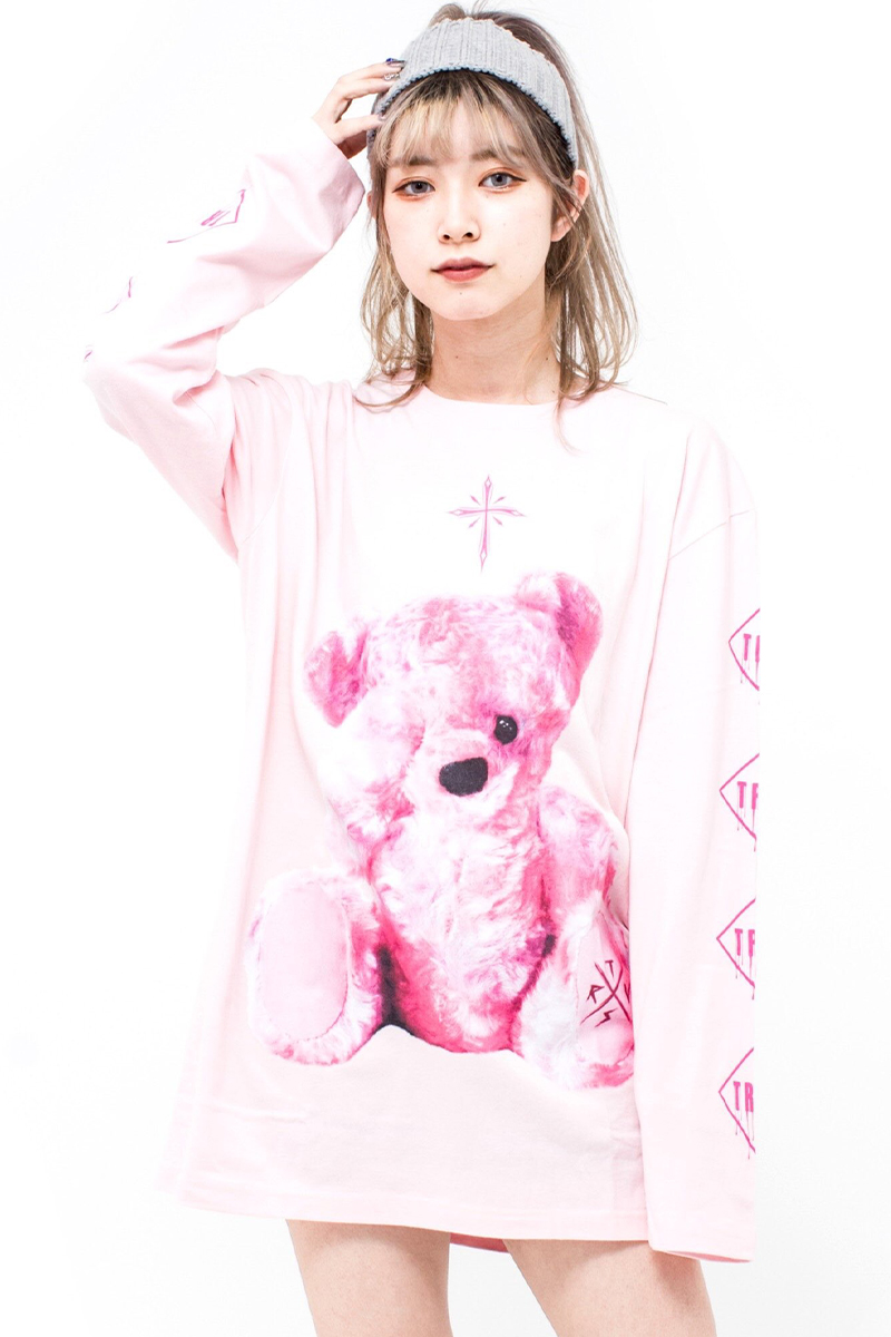 素晴らしい価格 TRAVAS 熊 クマ Tシャツ ロンT bear Furry TOKYO - T 