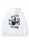 【予約商品】Anti Social Social Club Playboy x ASSC Bunny Logo White Hoodie