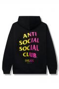 【予約商品】Anti Social Social Club ASSC x retaW Black Hoodie