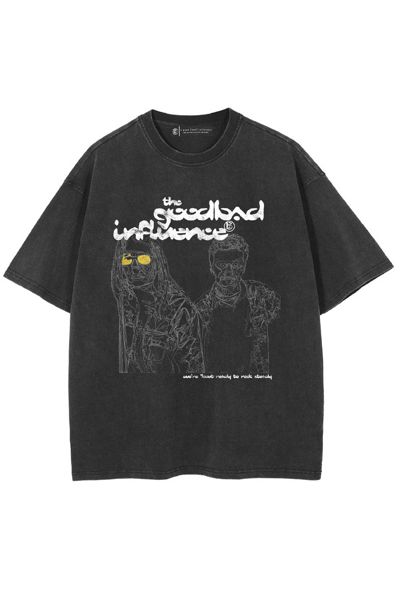 A Good Bad Influence(ア・グッド・バッド・インフルエンス) GOOD BRO TEE - Black