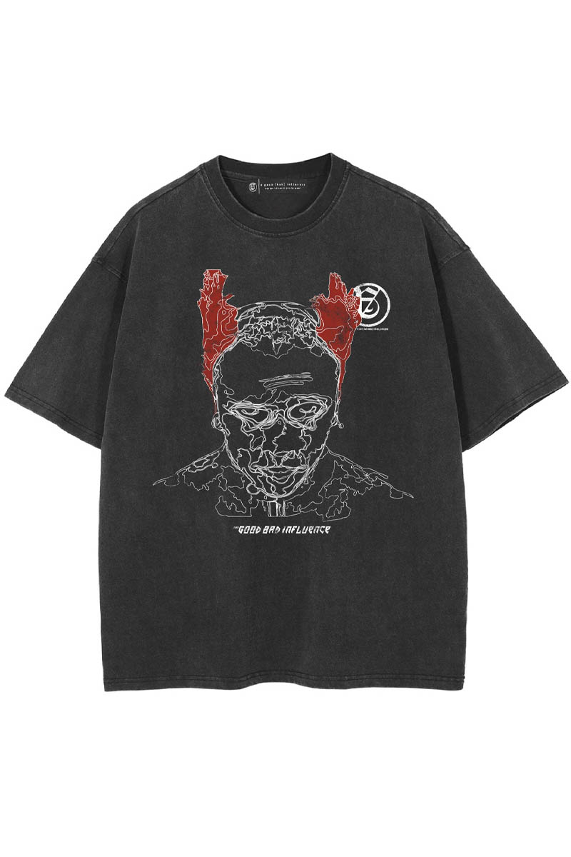 A Good Bad Influence(ア・グッド・バッド・インフルエンス) GOODISY TEE - Black