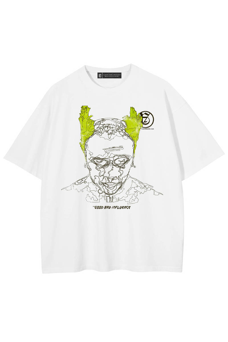 A Good Bad Influence(ア・グッド・バッド・インフルエンス) GOODISY TEE - White