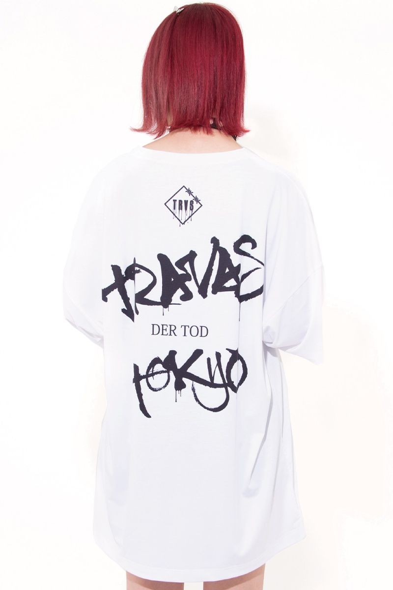 TRAVAS TOKYO【トラヴァストーキョー】グラフィック総柄スーパー TRAVAS TOKYO【トラヴァストーキョー】グラフィック総柄スーパー