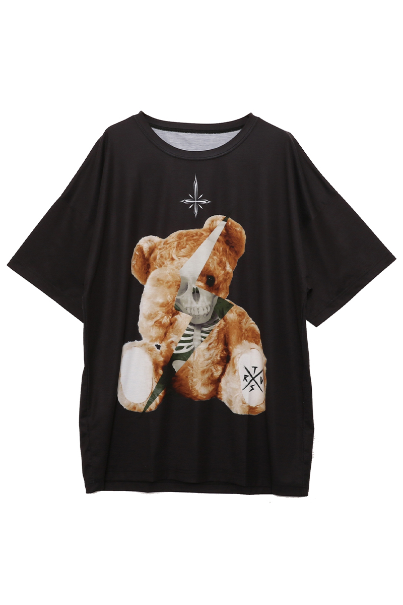 TRAVAS TOKYO【トラバストーキョー】THUNDER BEARTシャツ Black TRAVAS TOKYO【トラバストーキョー】THUNDER BEARTシャツ Black