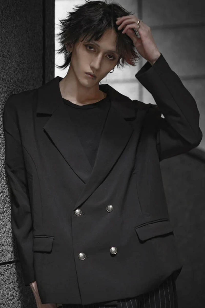 gibous (ギボス) original button tailored jacket