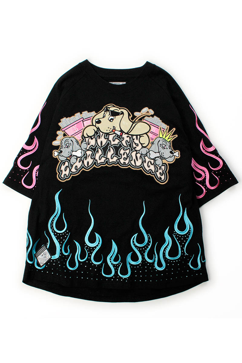 【予約商品】GALFY (ガルフィー) ぴっかぴかパチンカスT シャツ - Black