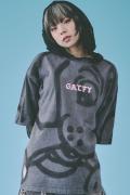 【予約商品】GALFY(ガルフィー) デッカわんちゃんTee BLACK