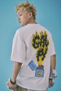 GALFY(ガルフィー) GAL着火FIRE Tee WHITE