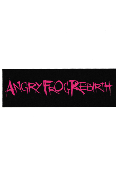 ANGRY FROG REBIRTH LOGO STICKER