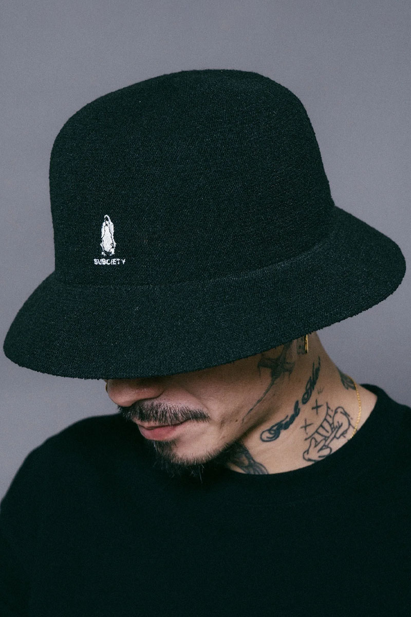 Subciety(サブサエティ) THERMO BUCKET HAT BLACK