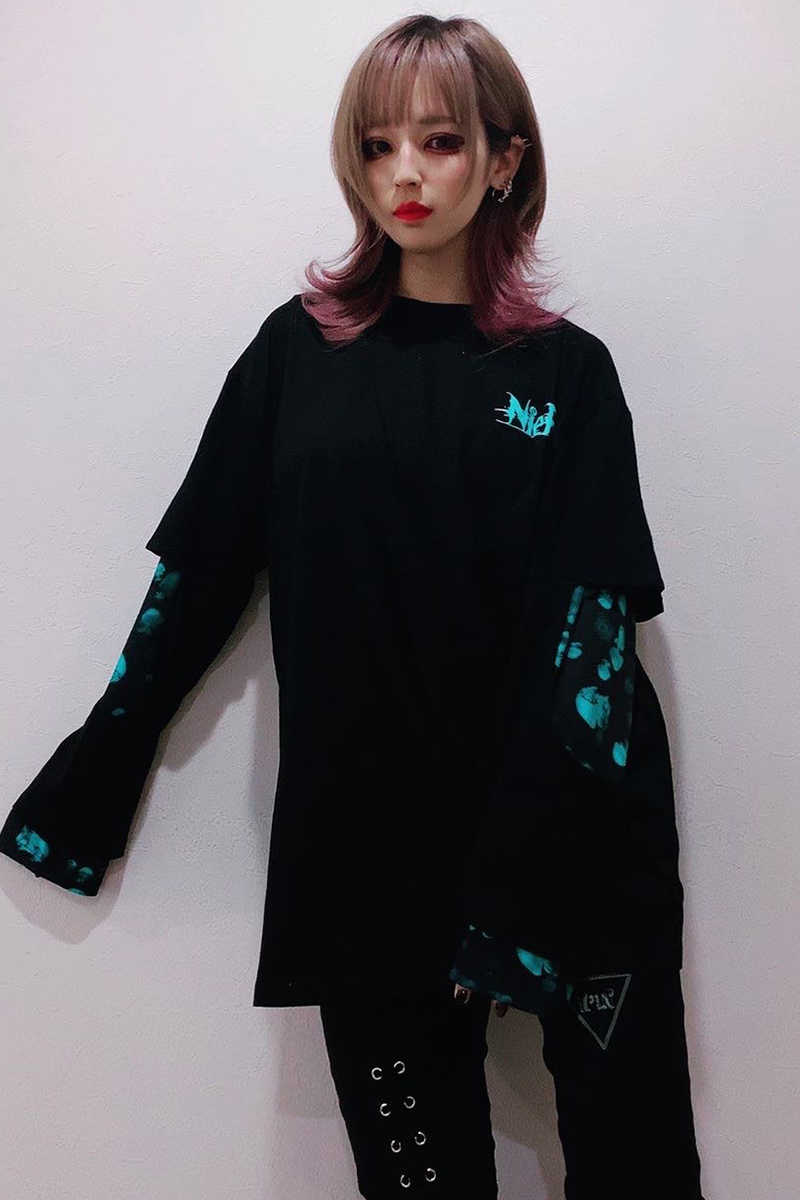 ロックファッション、バンドグッズのGEKIROCK CLOTHING / NieR FAKE LAYERED CUTSEW【海月】