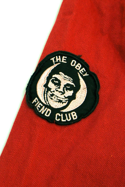 obey misfits denim jacket