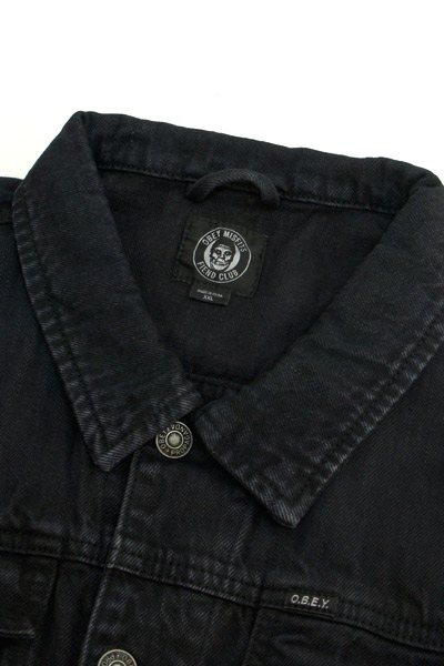 Obey misfits hotsell denim jacket