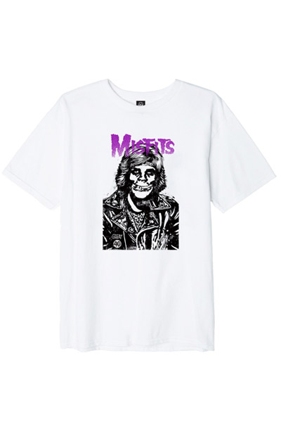 OBEY x Misfits Fiend Rocker Basic Tee WHITE