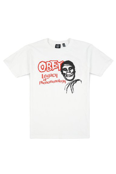 OBEY x Misfits Legacy of Phenome Heavyweight Box Tee WHITE