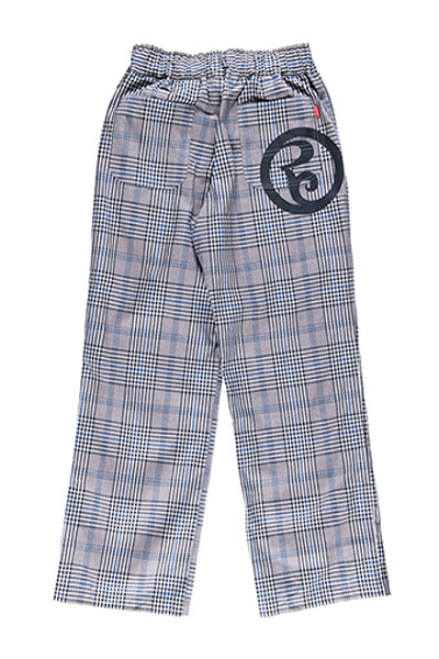 ROLLING CRADLE CHECK PANTS / Gray