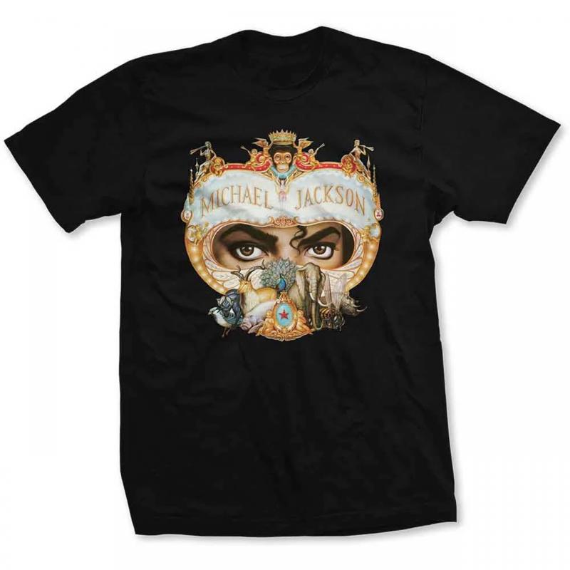 【予約商品】Michael Jackson バンドTシャツ ユニセックス: Dangerous (Black)