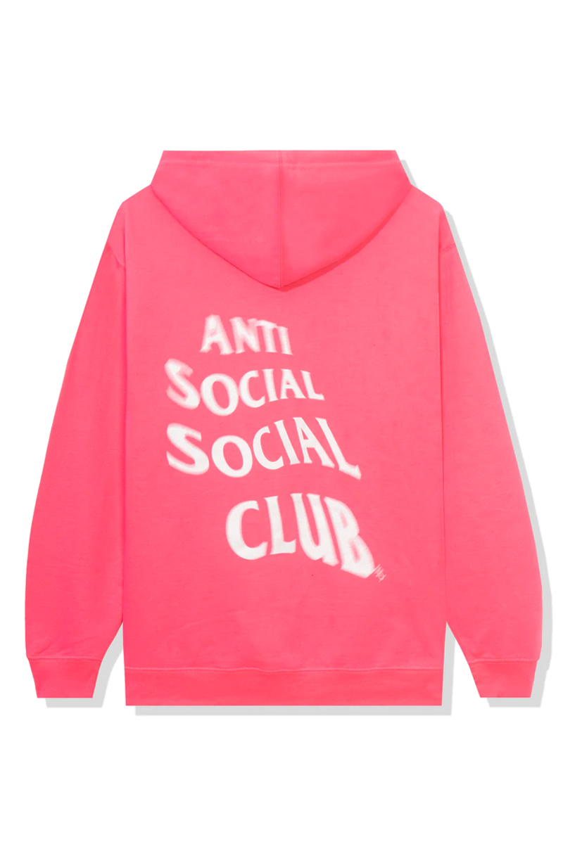 Anti Social Social Club Passing Fad Pink Hoodie