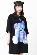 TRAVAS TOKYO【トラバストーキョー】Furry bear BIG Tee ブラック