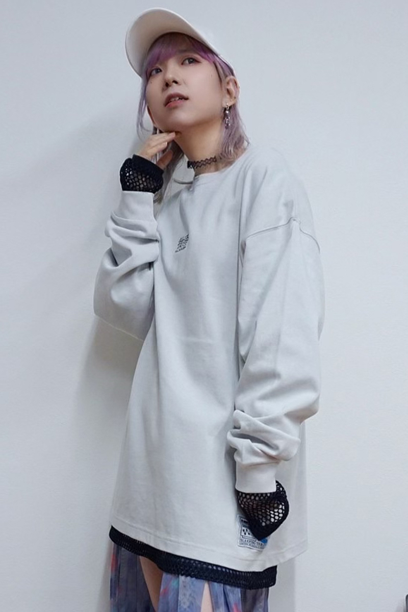 SLEEPING TABLET(スリーピング・タブレット) MADOROMI [ HEAVY WAIGHT LONG SLEEVE ] FROST GRAY