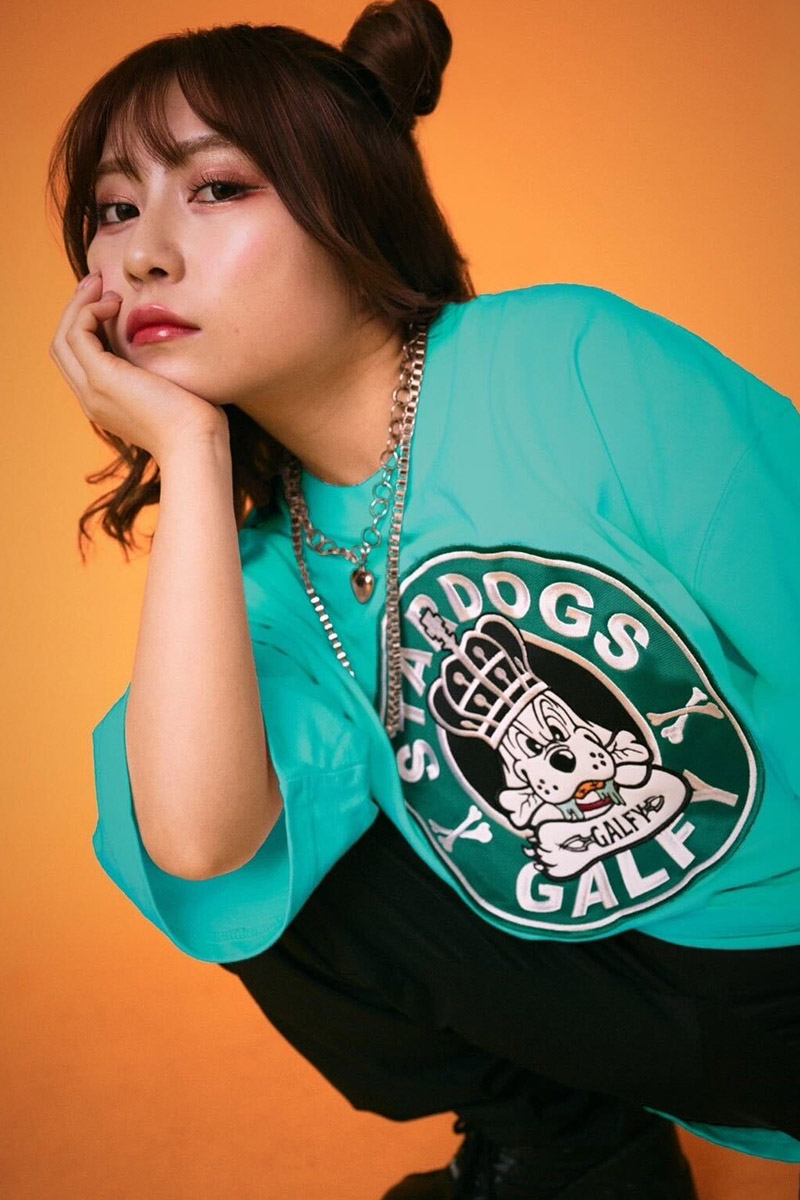 GALFY (ガルフィー) STAR DOGS Tee EMERALD