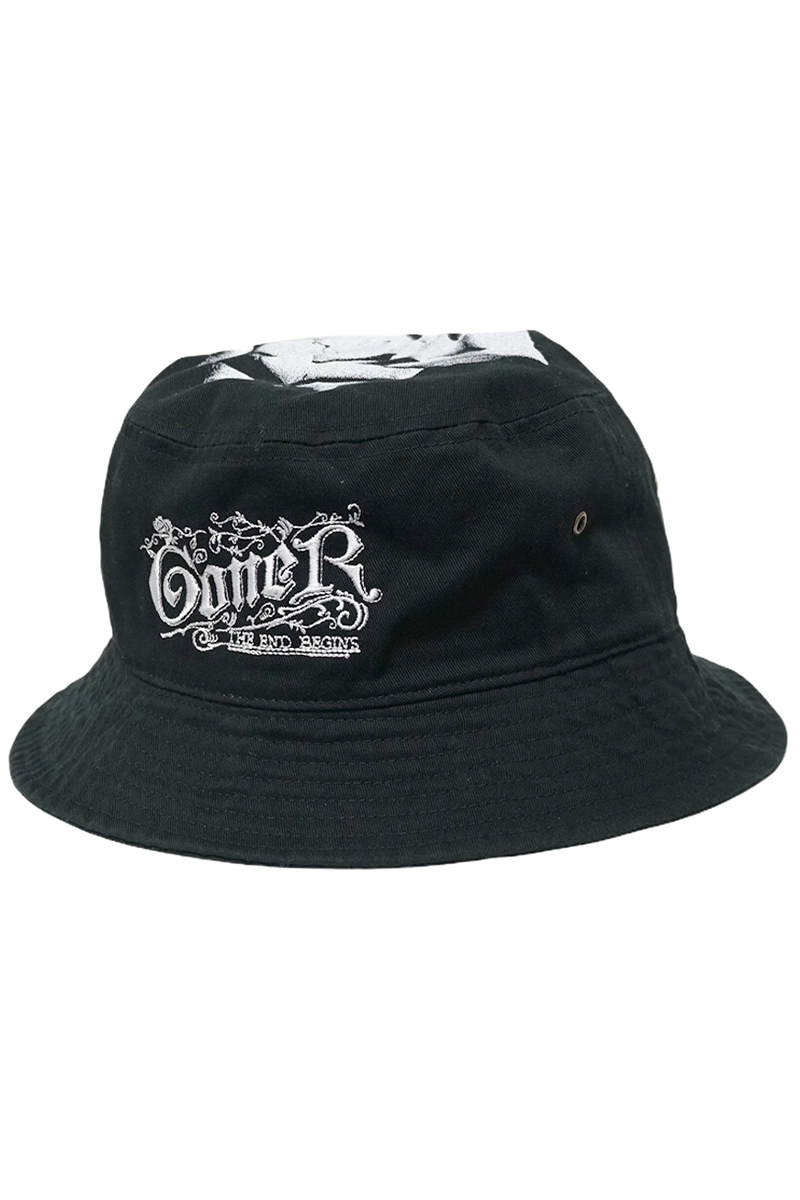 【予約商品】GoneR GR29CP001 New Logo Rose Bucket Hat Black