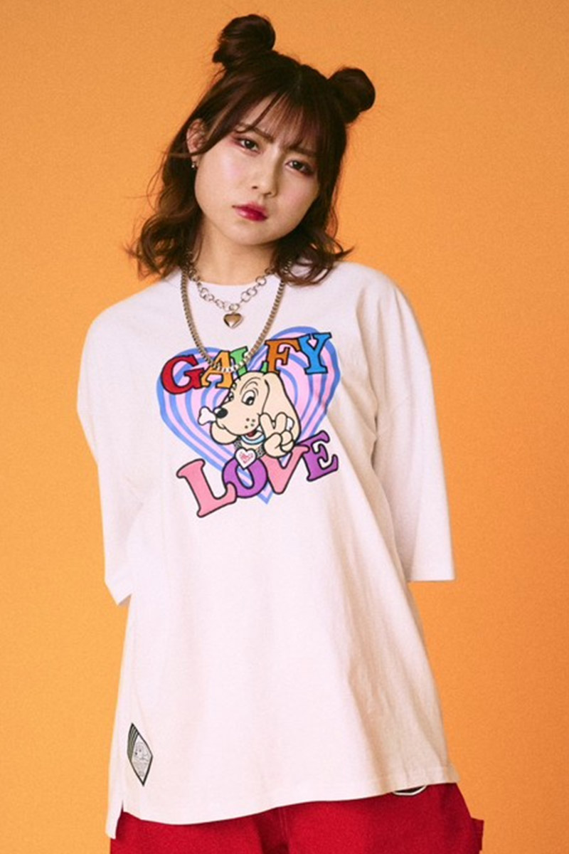 GALFY (ガルフィー) 愛犬家 Tee WHITE