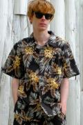 VIRGO VGW ALOHA SHIRTS BLACK