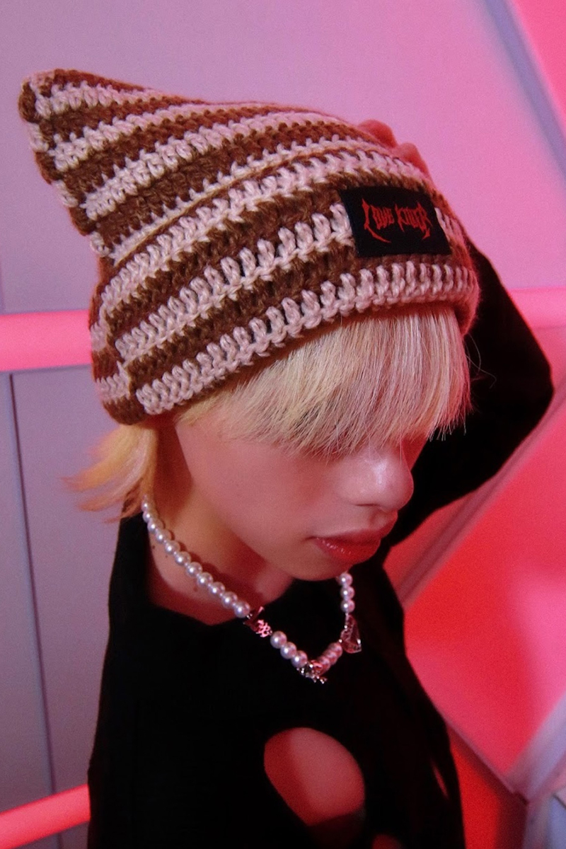 LOVE KILLER】Killer cat beanie (4color) | OUR BRAND,LOVE