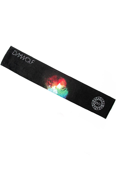 DIAWOLF RAINBOW SPACE WOLF Towel