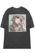 SCENE TOKYO (シーントウキョウ) aloha girl Tee BLACK