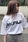 FILA FM9607 Graphic T-shirt WHITE