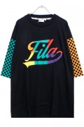 FILA FM9608 Graphic T-shirt BLACK
