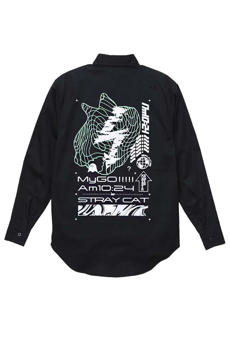 予約商品】 要 楽奈×Am10:24 コラボ限定シャツ / ロック 予約商品】 要 楽奈×Am10:24 コラボ限定シャツ / ロック