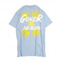 【予約商品】 GoneR Rose Logo T-Shirts Light Blue